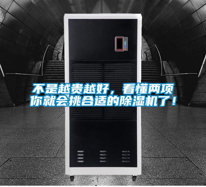 不是越貴越好，看懂兩項(xiàng)你就會(huì)挑合適的除濕機(jī)了！