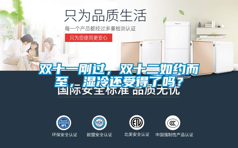 雙十一剛過，雙十二如約而至，濕冷還受得了嗎？