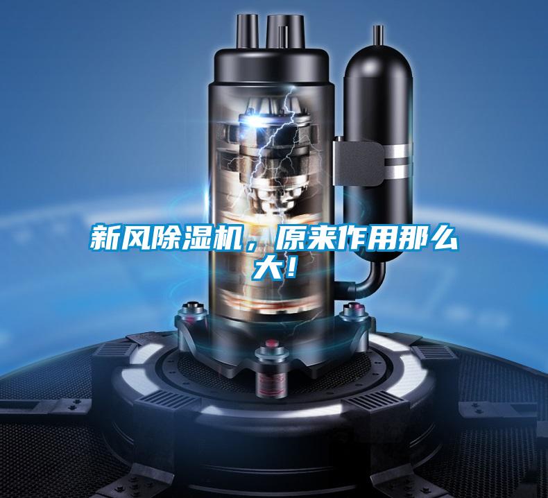 新風除濕機，原來作用那么大！