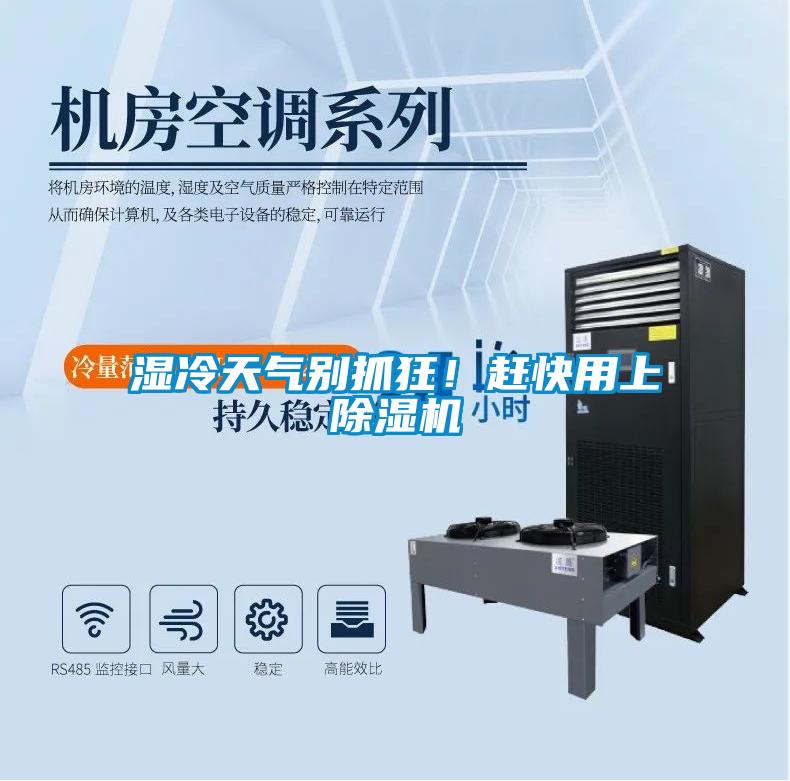 濕冷天氣別抓狂！趕快用上除濕機