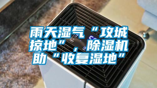 雨天濕氣“攻城掠地”，除濕機助“收復濕地”