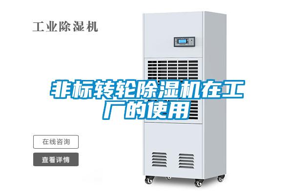 非標轉(zhuǎn)輪除濕機在工廠的使用