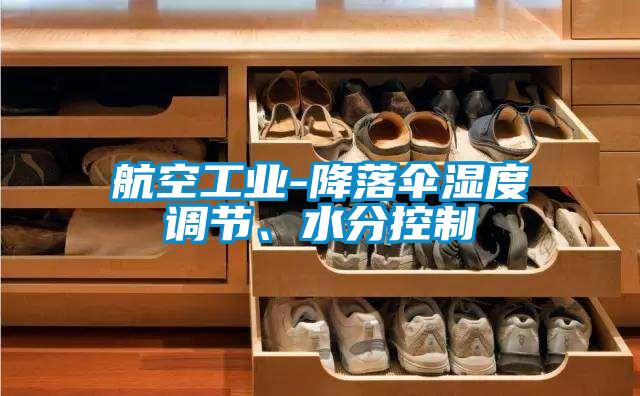 航空工業-降落傘濕度調節、水分控制