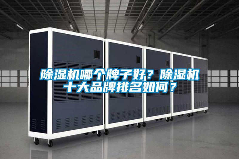 除濕機哪個牌子好？除濕機十大品牌排名如何？