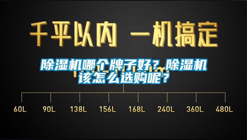 除濕機哪個牌子好？除濕機該怎么選購呢？