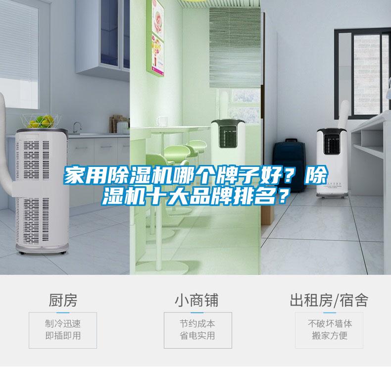 家用除濕機哪個牌子好？除濕機十大品牌排名？