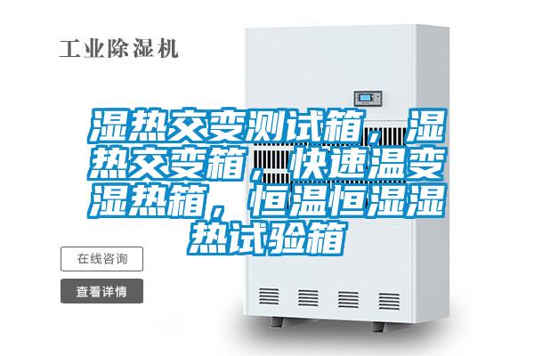 濕熱交變測試箱，濕熱交變箱，快速溫變濕熱箱，恒溫恒濕濕熱試驗箱