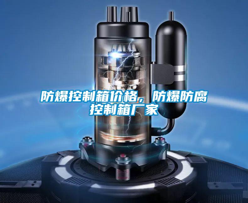 防爆控制箱價格，防爆防腐控制箱廠家
