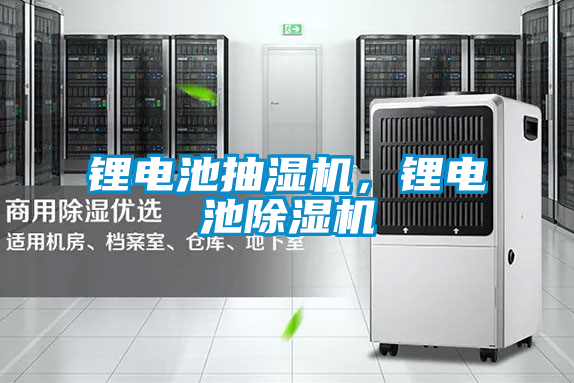 鋰電池抽濕機，鋰電池除濕機