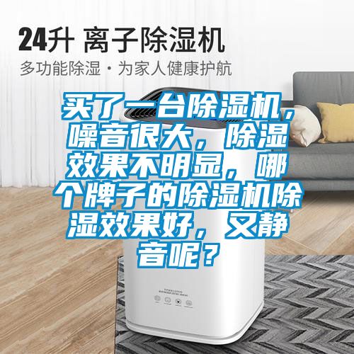 買了一臺(tái)除濕機(jī)，噪音很大，除濕效果不明顯，哪個(gè)牌子的除濕機(jī)除濕效果好，又靜音呢？